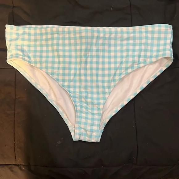 New Stoney Clover Lane Blue and White Swim‎ Suit Bottoms 2X - Picture 1 of 2